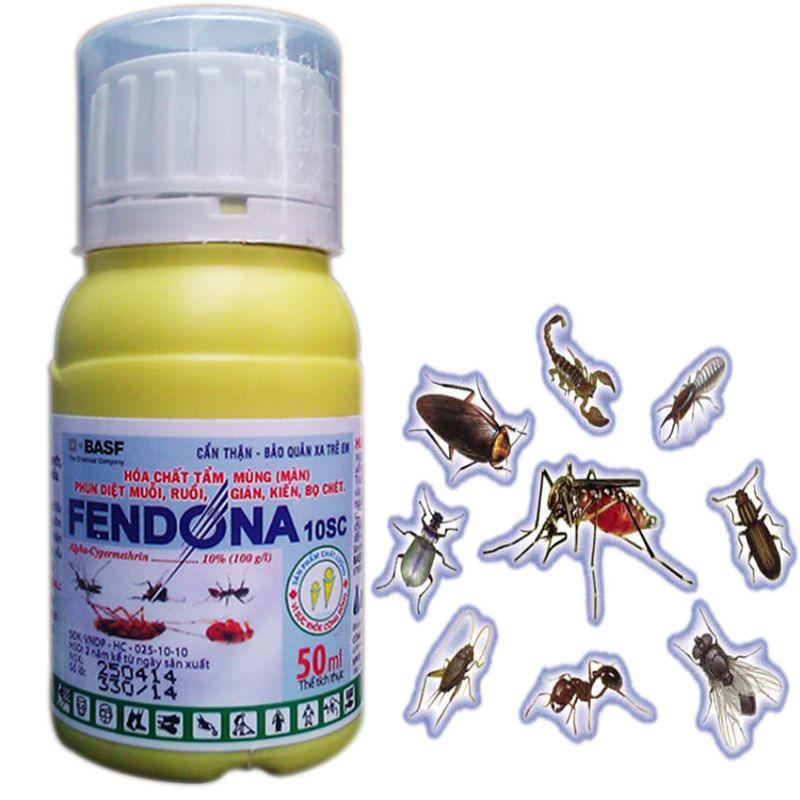 DUNG DỊCH DIỆT CÔN TRÙNG FENDONA 10SC lọ 50ml