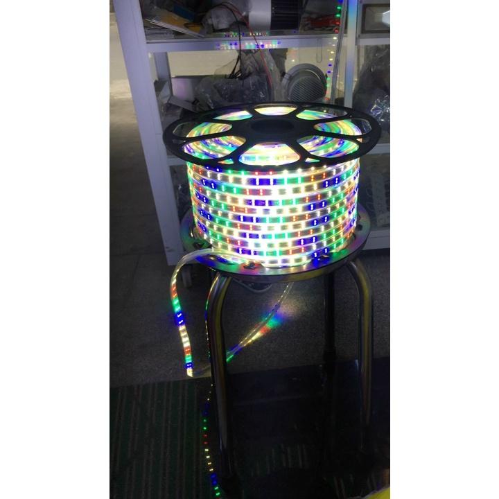 Combo 10m đèn led dây 2835 2 hàng bóng điện 220V sử dụng ngoài trời, trang trí quán cà phê