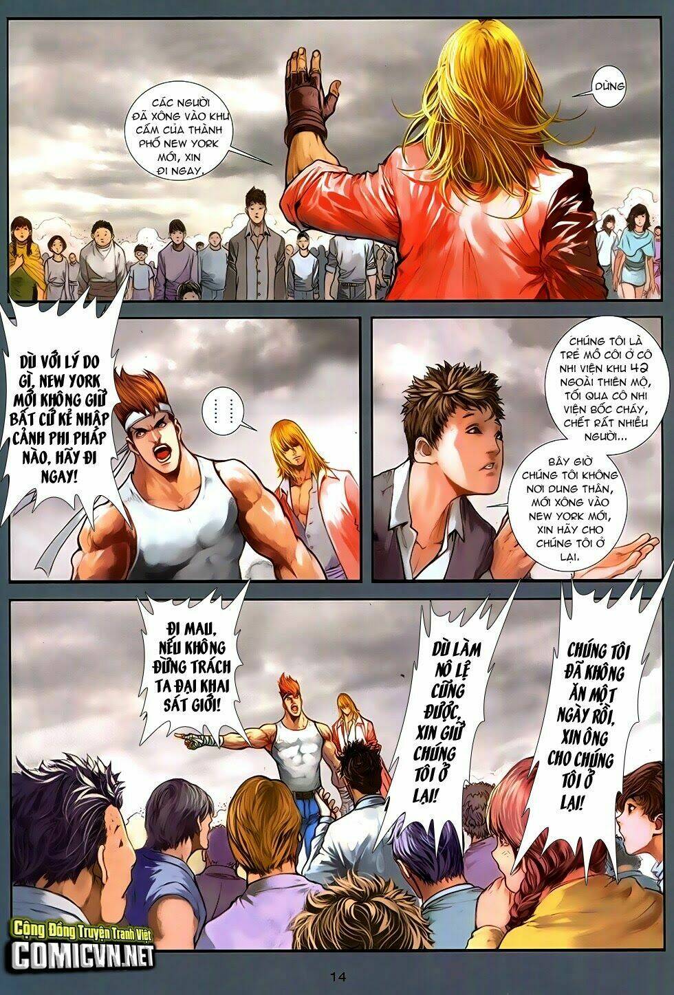 ba động quyền z hadouken zero chapter 5 14