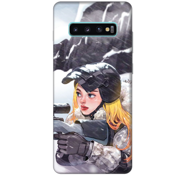 Ốp lưng dành cho điện thoại  SAMSUNG GALAXY S10 PLUS hình PUBG Mẫu 11