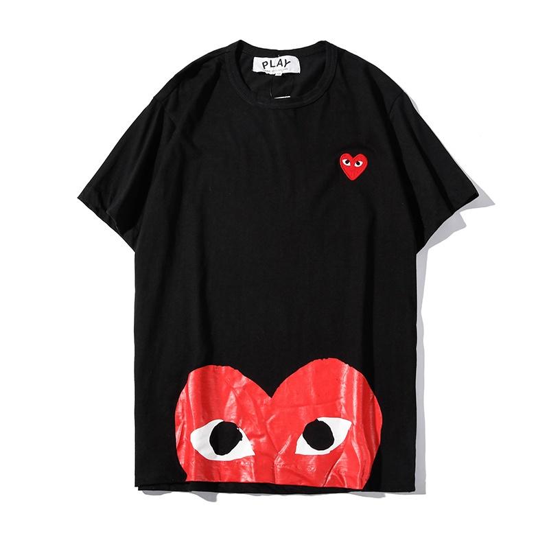Áo Thun Cotton Tay Ngắn In Hình Trái Tim Plus Size Cho Cặp Đôi