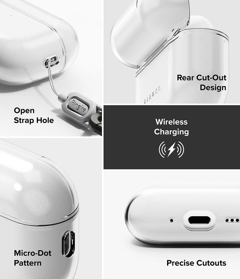 Vỏ ốp dành cho AirPods Pro 3 RINGKE Air - Hàng Chính Hãng