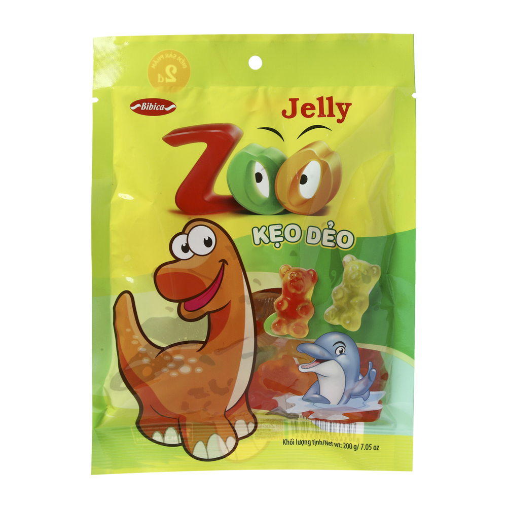 Kẹo Dẻo Zoo Jelly Bibica 200G