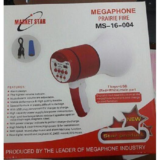 LOA PHÓNG THANH CẦM TAY MEGAPHONE CÓ USB MS-003/004