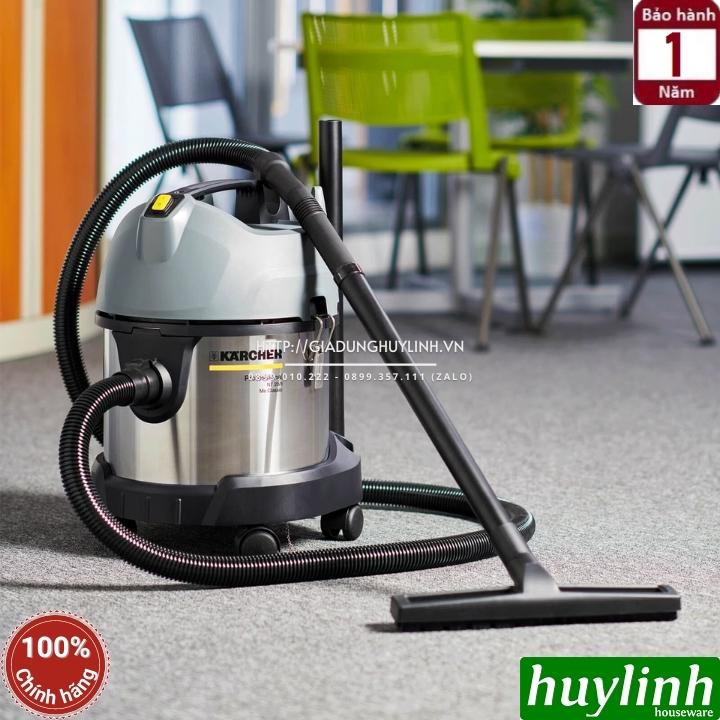 Máy hút bụi khô và ướt công nghiệp Karcher NT 20/1 Me Classic - Dung tích 20 lít - 1500W - Hàng chính hãng