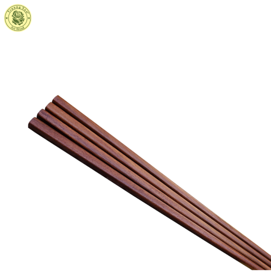 Bộ 02 Đôi Đũa Chiên Xào Xoay Hồng Dài 33 Cm - Đồ Gỗ Nhà Bếp Thương Hiệu Trường Sơn