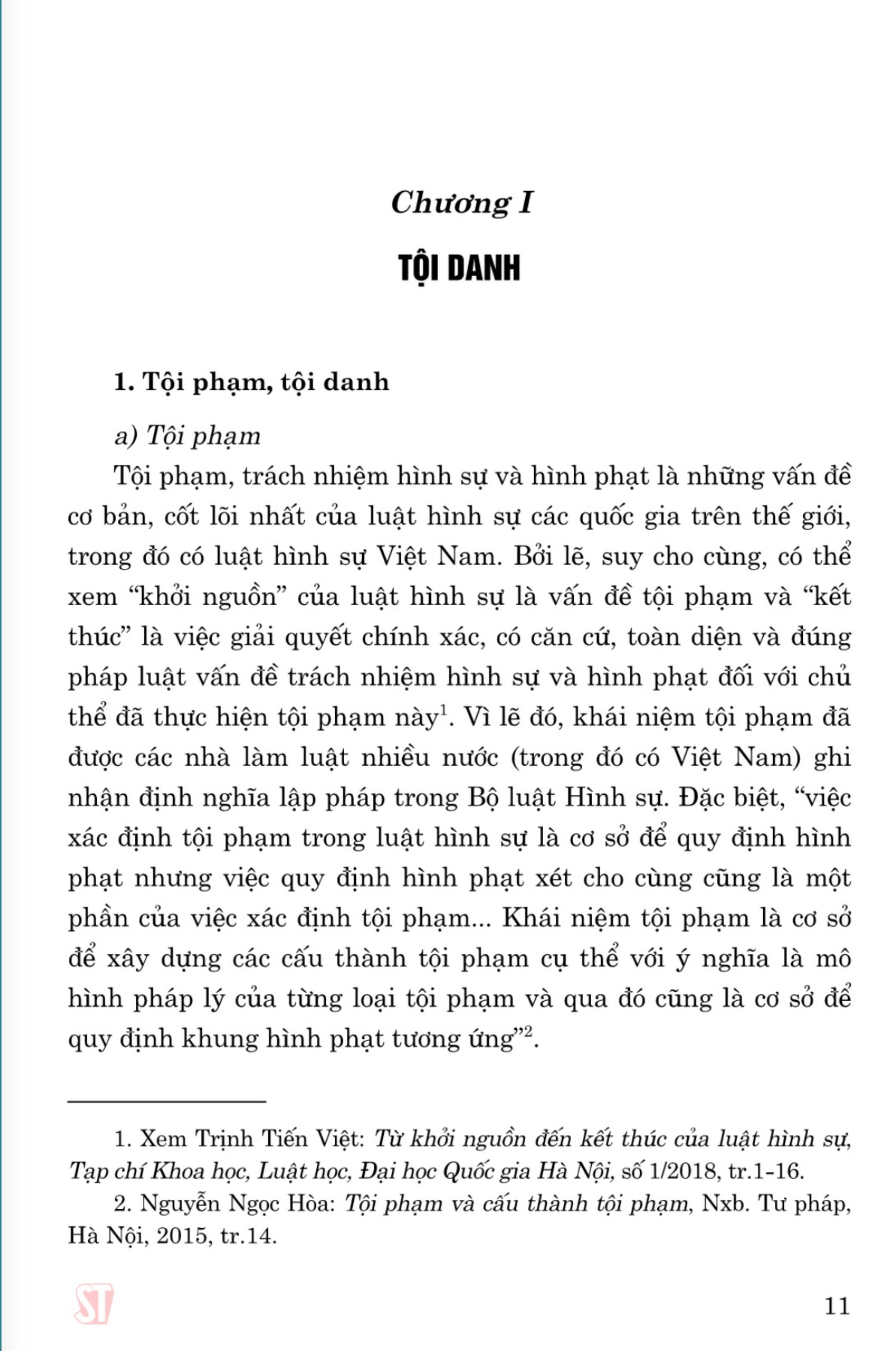 55 cặp tội danh dễ nhầm lẫn trong bộ luật hình sự (Hiện hành) (Xuất bản lần thứ ba có sữa chữa,bổ sung)