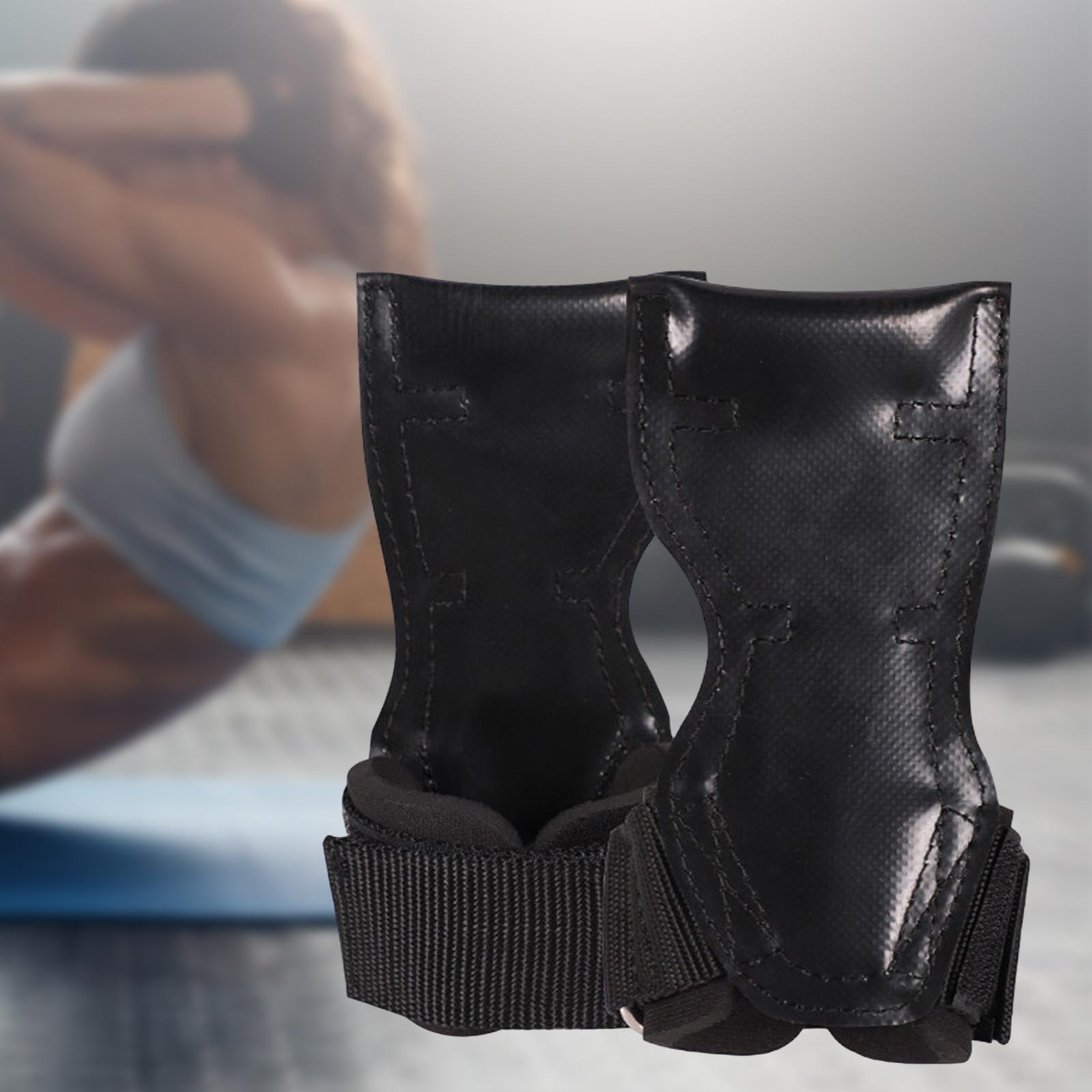 Weight Lifting Straps with Wrist Support Adjustable Non Slip Palm Protection
