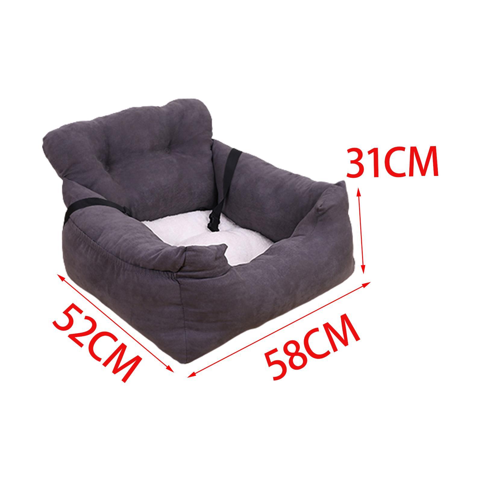 Dog Car Seat Bed Pet Car Booster Seat for Kitty Kitten Small and Medium Dogs
