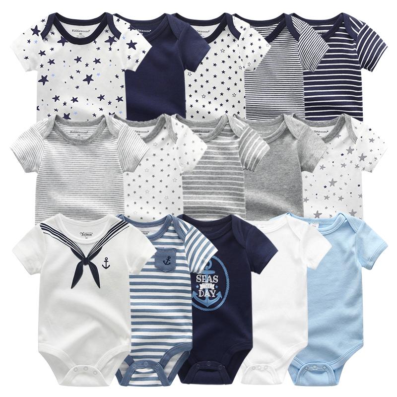 2021 Unisex 5 Bộ Quần Áo Bé Gái Cotton Bodysuits Bé Sơ Sinh Bé Trai Quần Áo In Họa Tiết Bé Gái Quần Áo Ropa Bebe