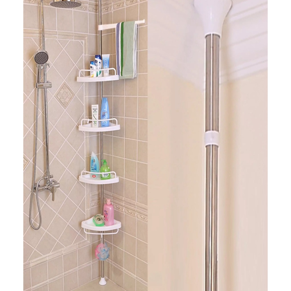 Kệ Góc Tường 4 Tầng ADS-188 Để Đồ Nhà Tắm