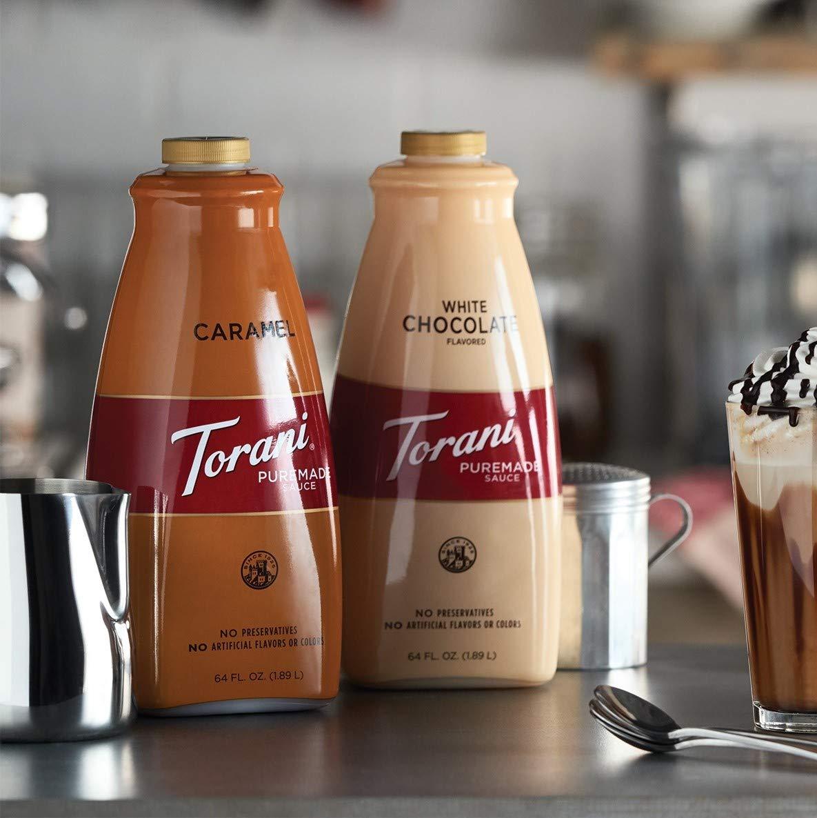 Sốt Đường Torani Puremade Caramel Sauce 1,89 lít Mỹ