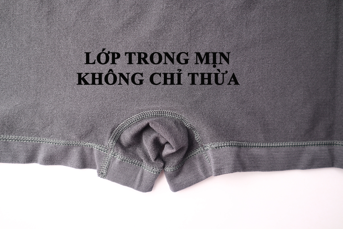 Combo 4 quần lót nam boxer Manticano vải Modal - sợi Sồi bảo vệ sức khoẻ sinh sản nam giới quần sịp đùi nam