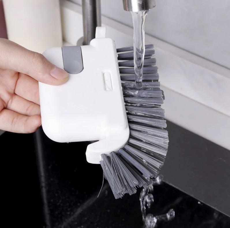 Bàn Chải Vệ Sinh Khe Cửa, Rãnh Cửa 3in1 Tiện Dụng Đa Năng - Giao màu ngẫu nhiên