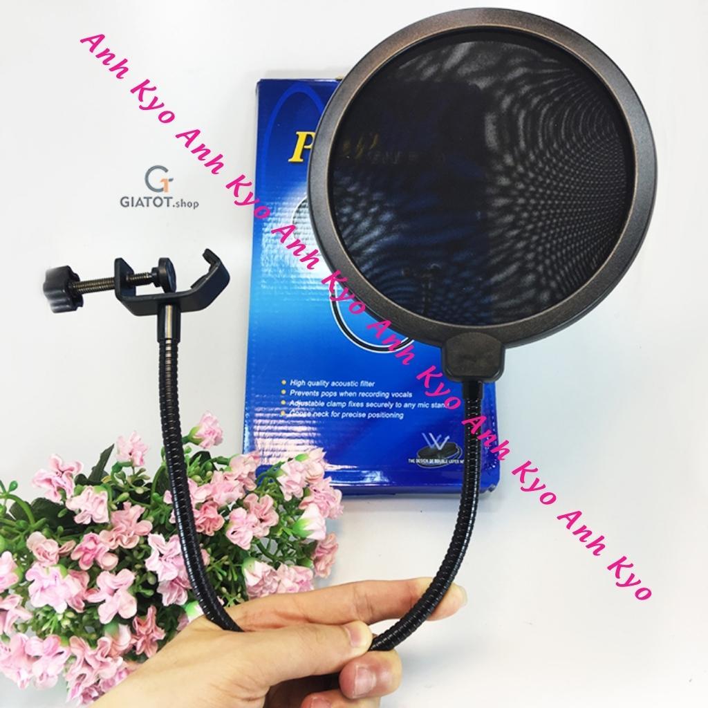 Màng lọc cho micro thu âm chánh nhưng nước bọt khi mình hát vào mic