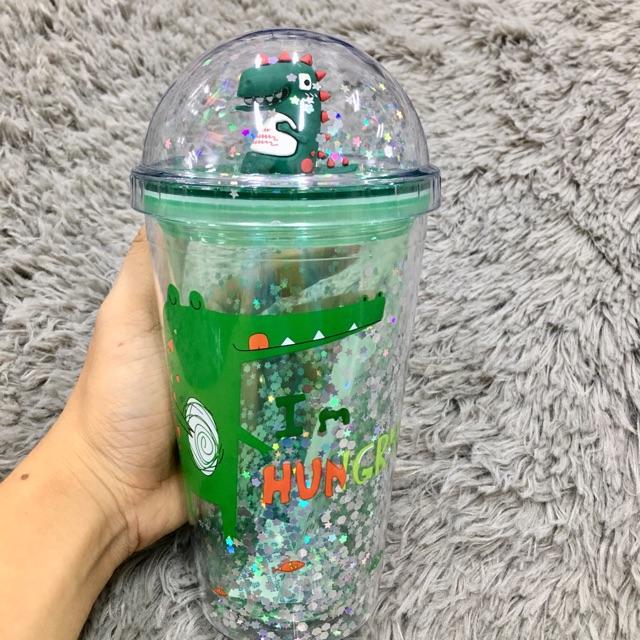 Ly nước nắp cầu dễ thương