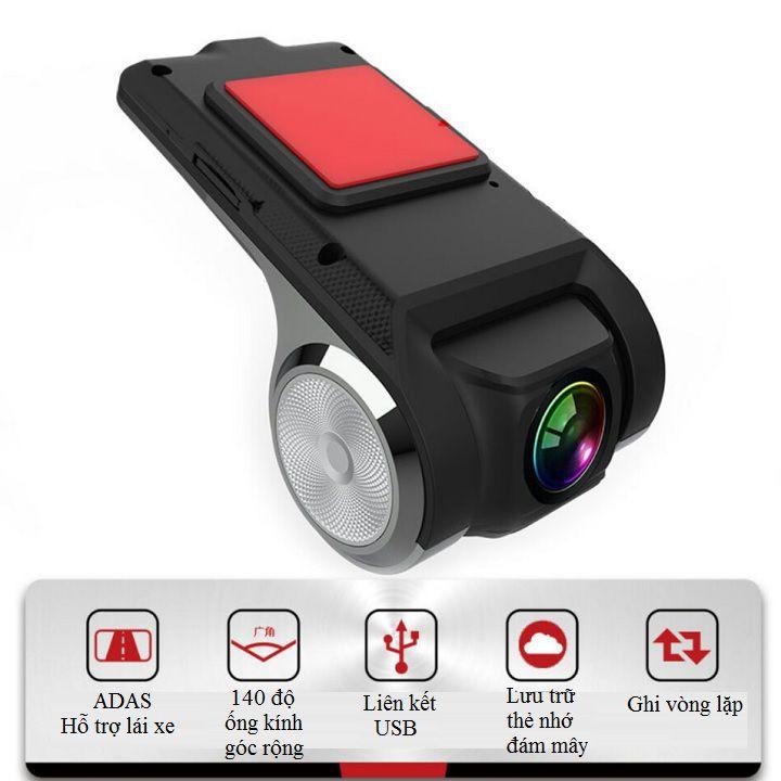 Camera hành trình thông minh U2 siêu HD, hỗ trợ công nghệ ADAS hiện đại dành cho xe Ô Tô, Camera ô tô siêu nét