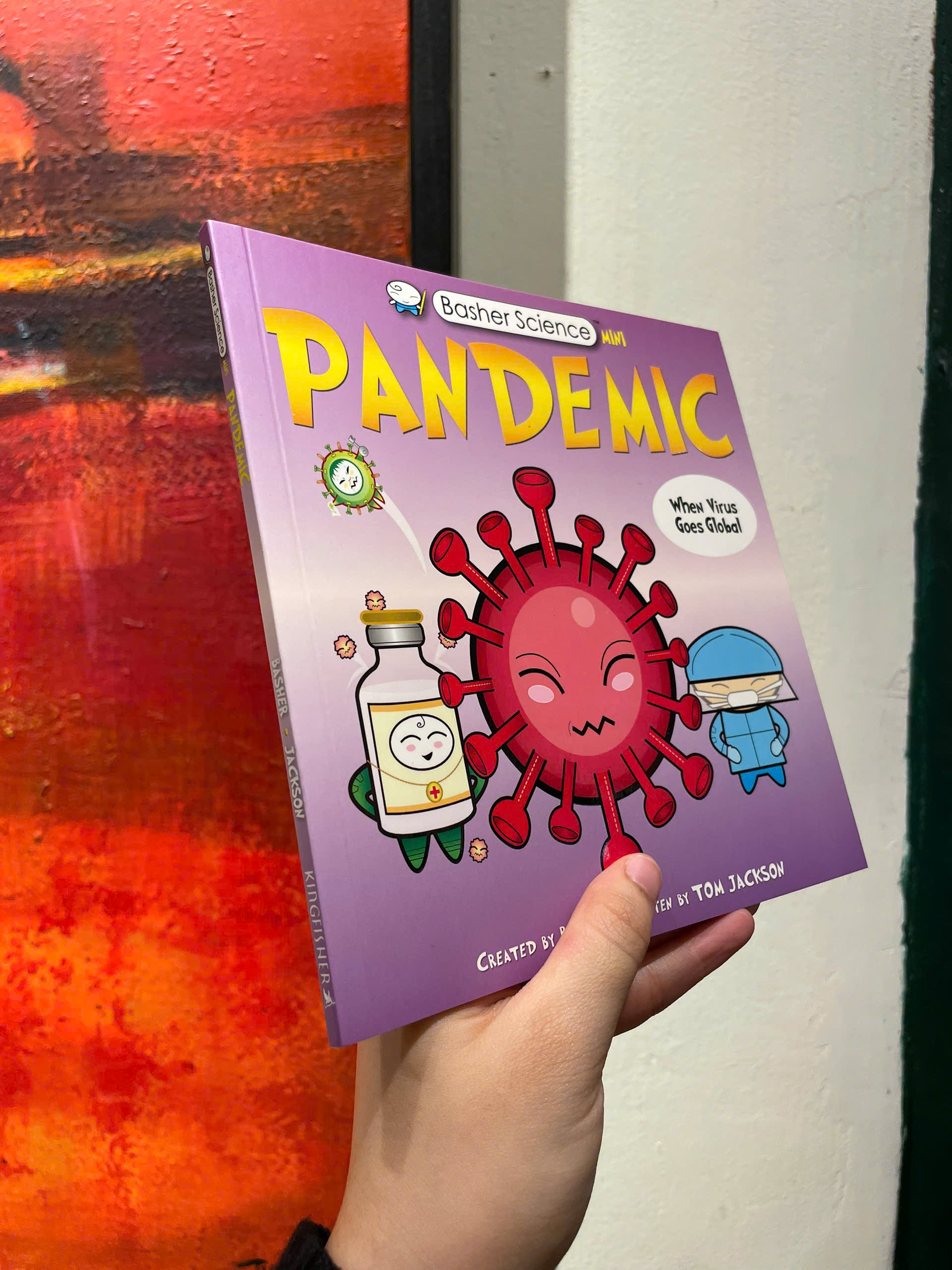 Pandemic by Tom Jackson - Children Picture book in English - UK - Sách Ngoại Văn Nhập Khẩu