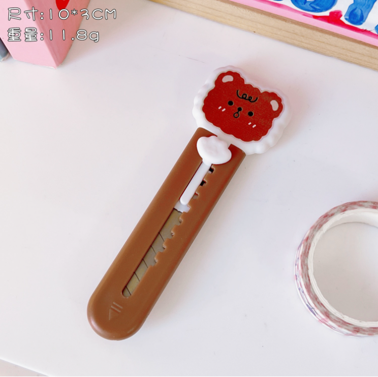 Dao dọc giấy mini hình cute dễ thương - Rọc giấy unbox đơn hàng nhiều màu làm quà tặng xinh giá rẻ