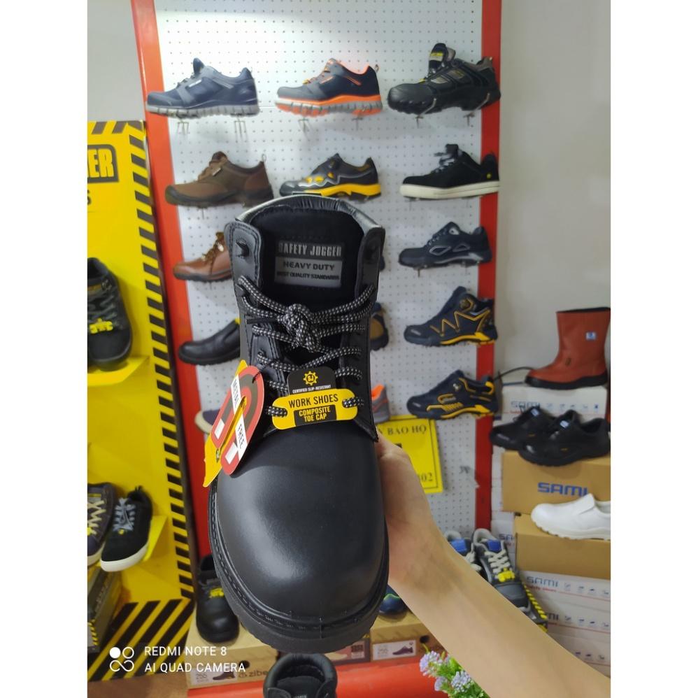 [Hàng Chính Hãng] Giày bảo hộ Safety Jogger X1100N Da Thật, Chống Va Đập Mạnh, Chống Đâm Xuyên, Chống Trơn Trượt