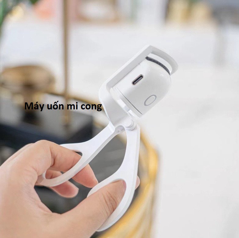 Máy uốn mi điện thông minh, Kẹp bấm mi đa năng có sạc điện cổng USB GD729-UonmiUSB