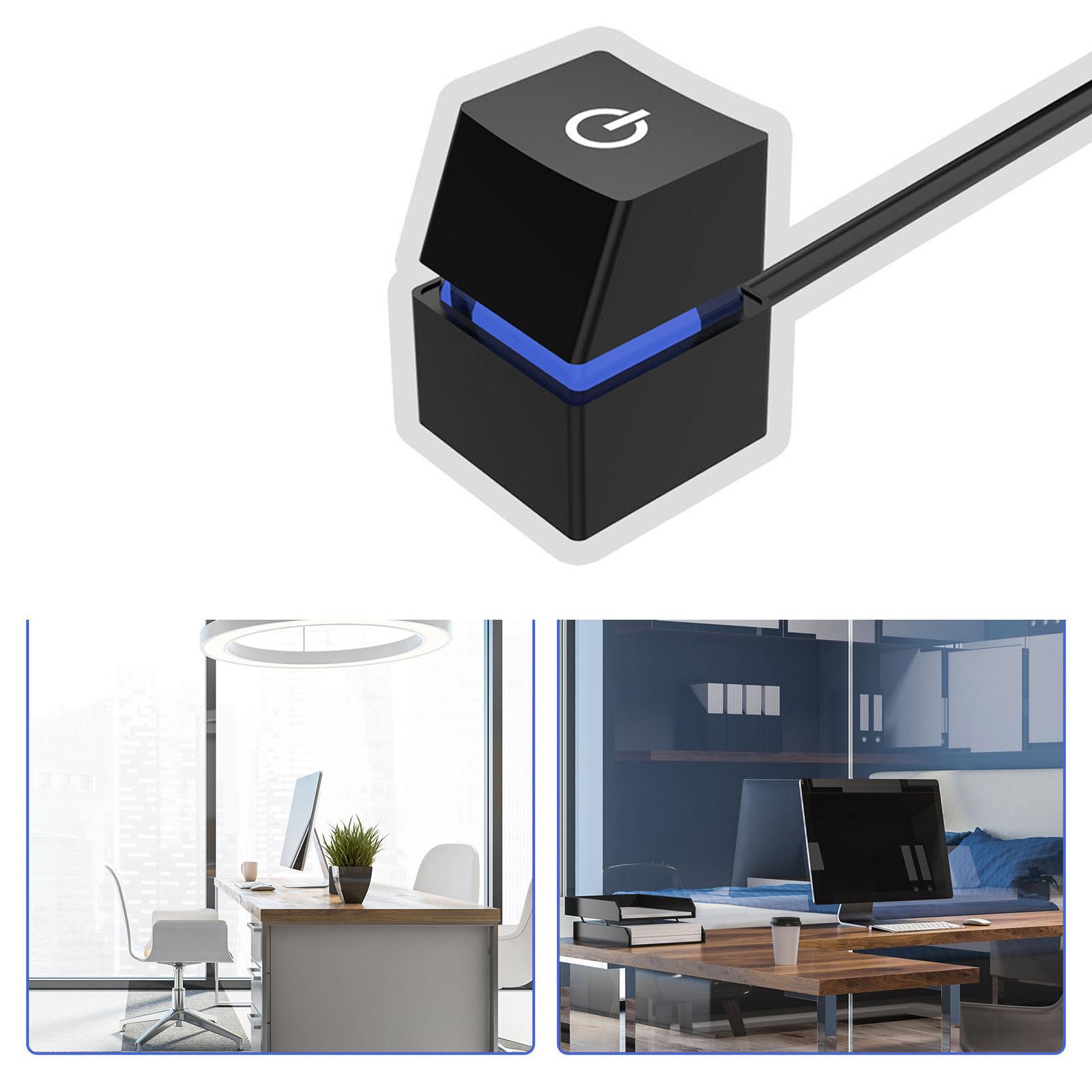 Desktop Switch, with Extension Cable Desktop Computer Power Switch for