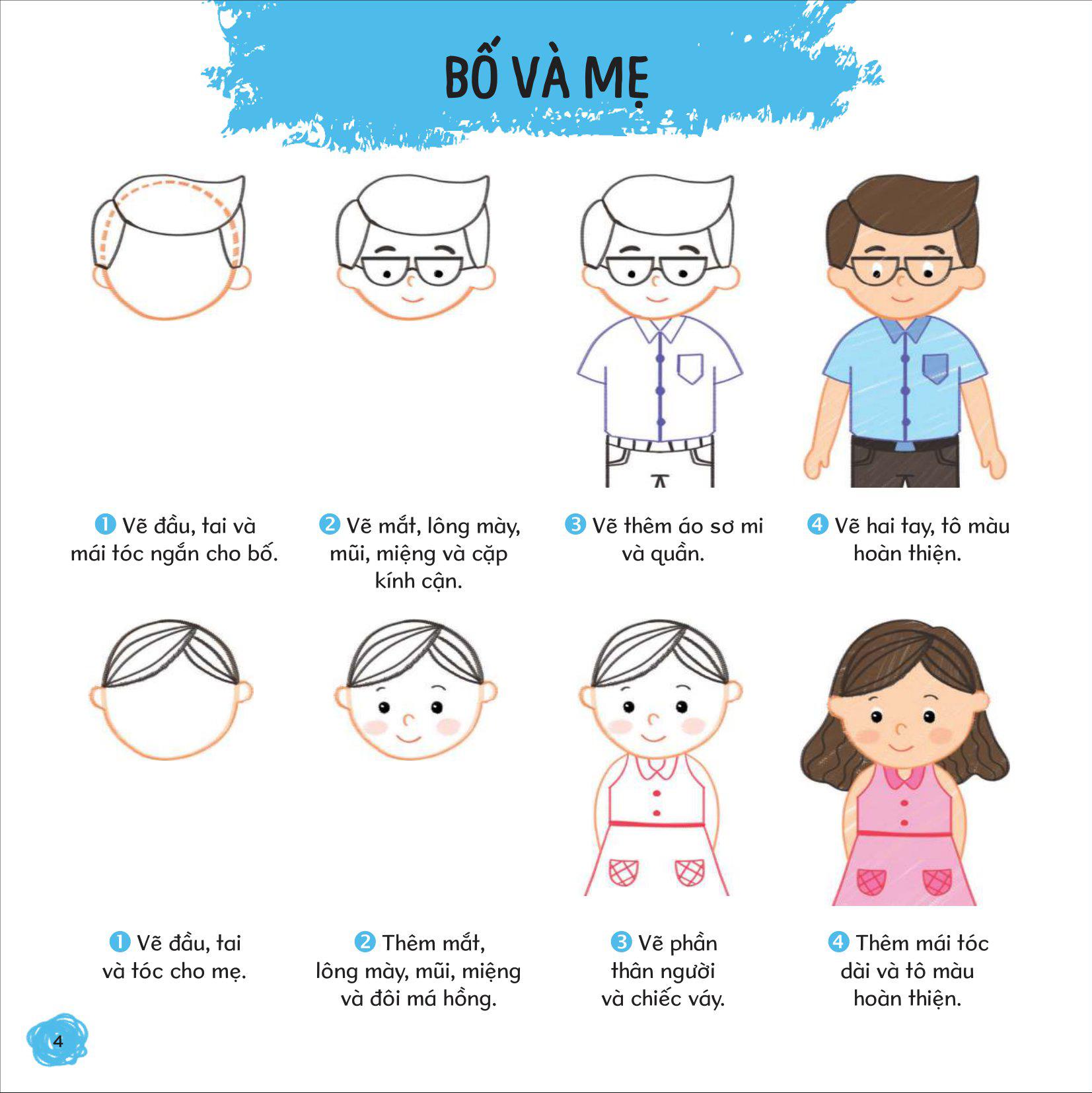 Vẽ Tất Tật Từ Những Hình Cơ Bản - Con Người