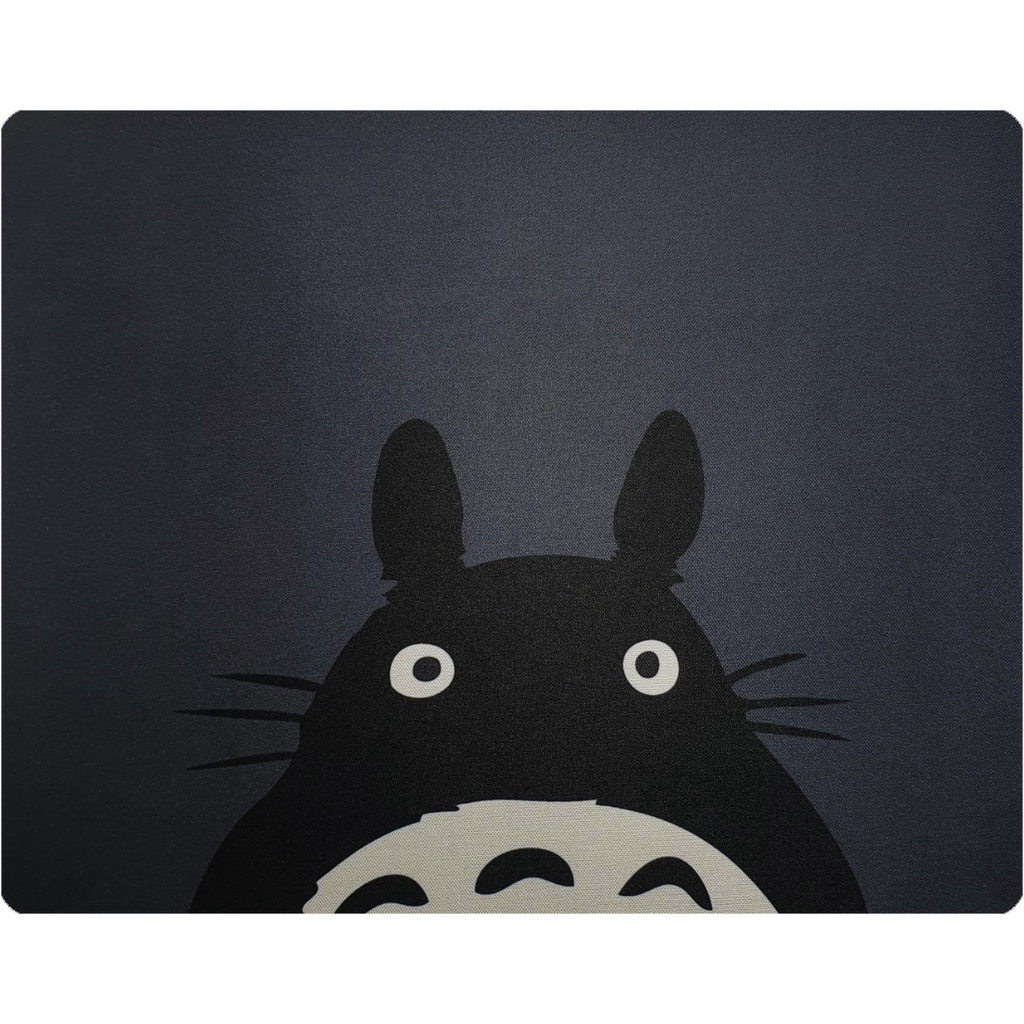 Lót Chuột Siêu Bền 26X21 Cm - Hàng Chính Hãng - Totoro Đen 2621
