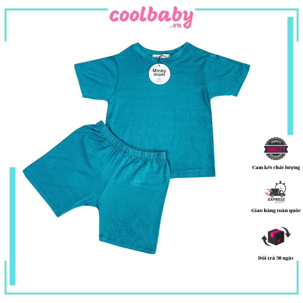 Bộ Đồ Thun Minky Mom Mặc Mát Mẻ, Linh Hoạt Cho Cả Bé Trai Hoặc Bé Gái Giá Tốt