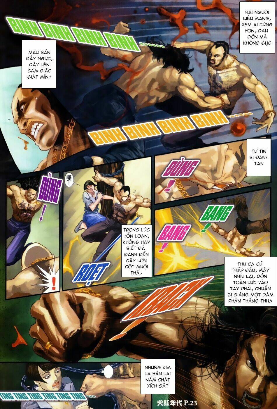 hỏa hồng niên đại hắc cốt đường chapter 48 21