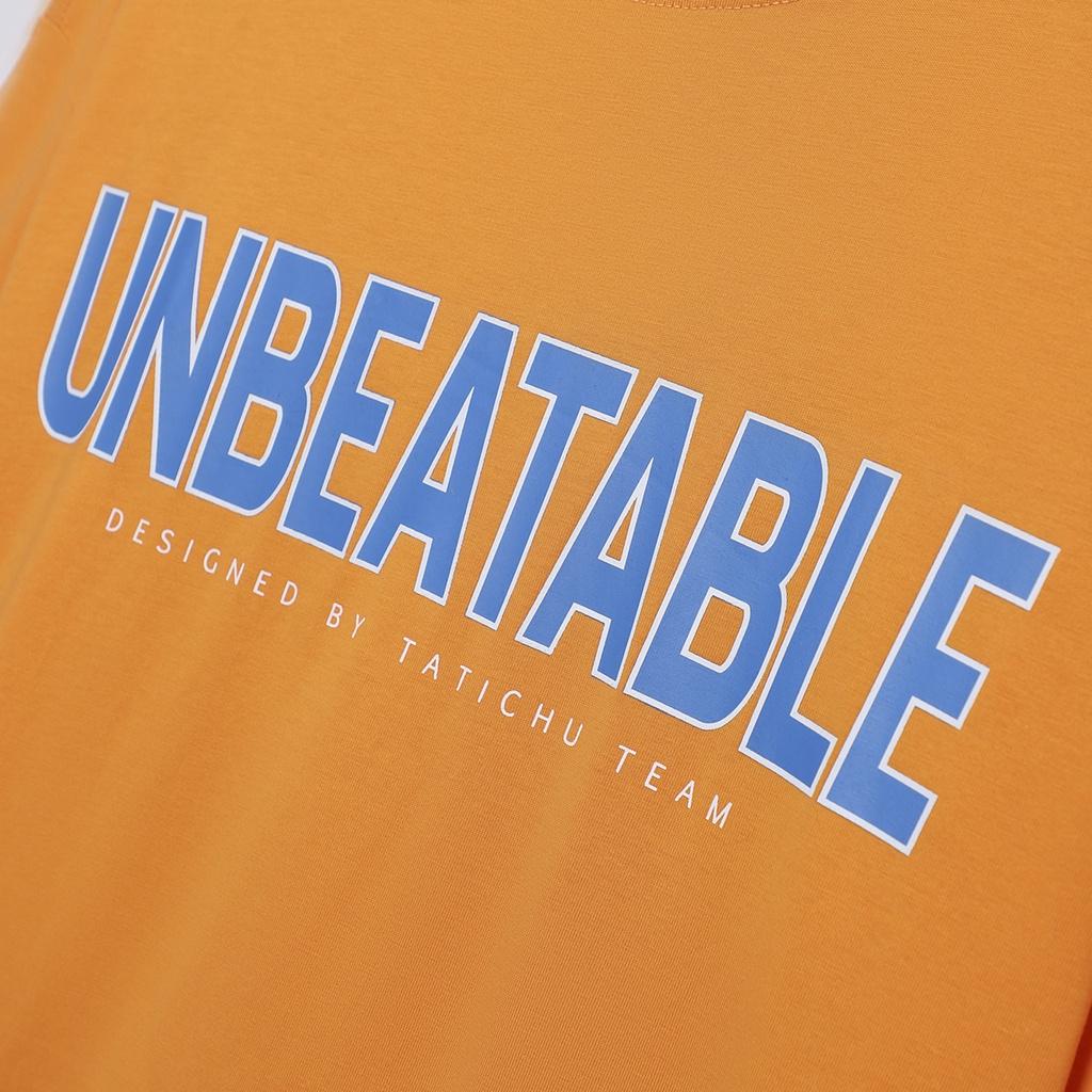 TATICHU - Áo thun form rộng in chữ UNBEATABLE - UNBEATABLE Tee Shirt