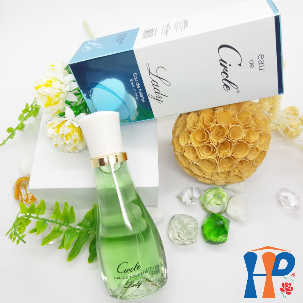 Nước hoa nữ Circle Eau De Toillette 65ml (hương hoa trái và gỗ, lưu hương 4 - 6 giờ) Hani Peni