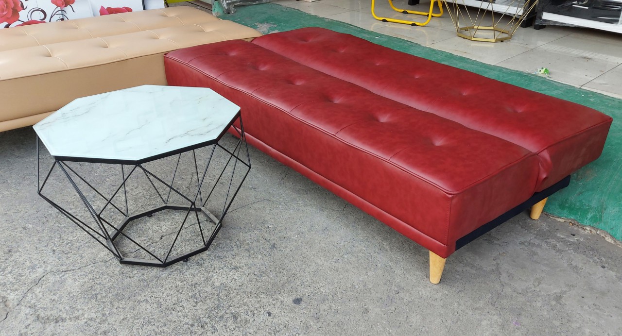 Sofa bed da 1m7 và bàn kim cương Juno Sofa