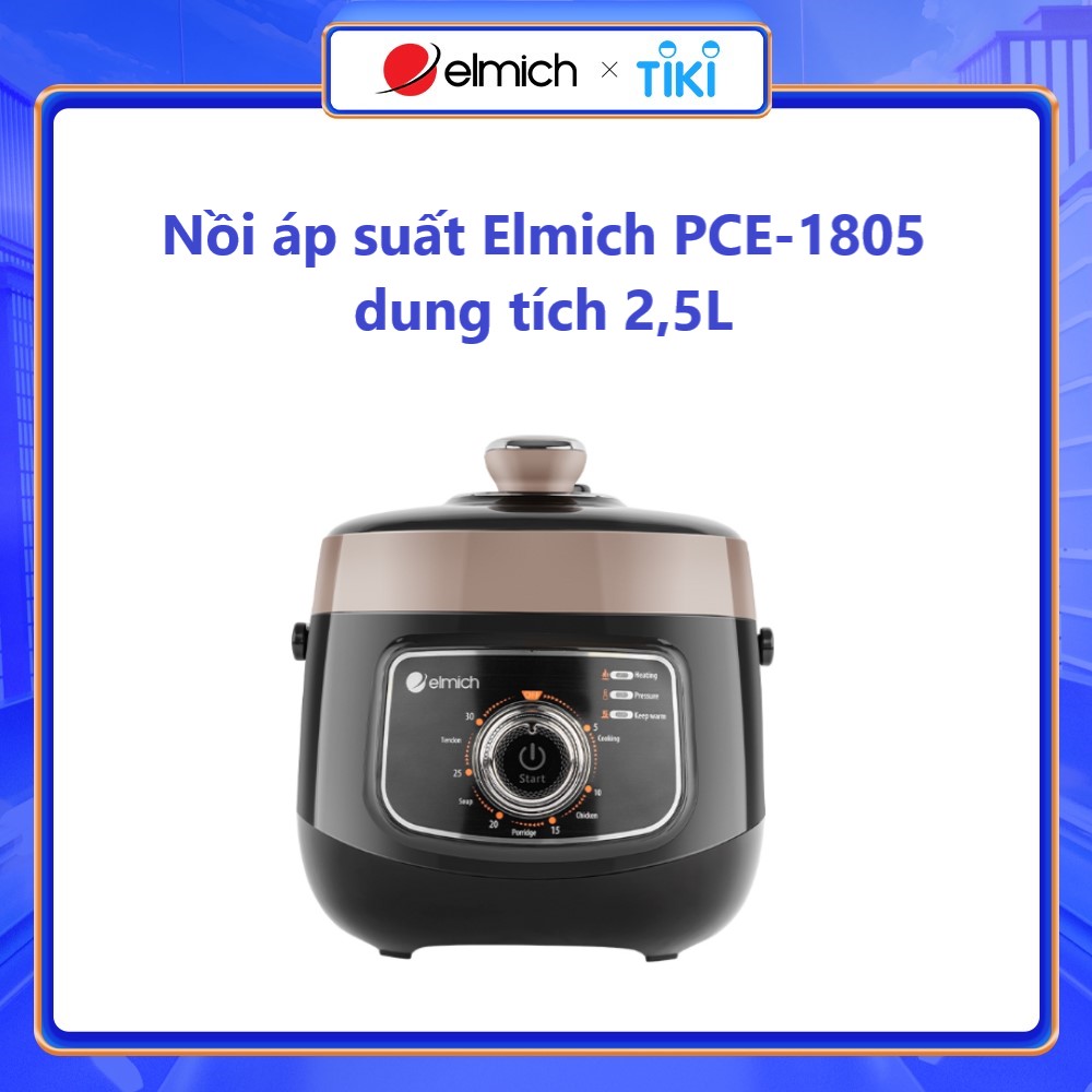 Nồi áp suất Elmich PCE-1805 dung tích 2,5L