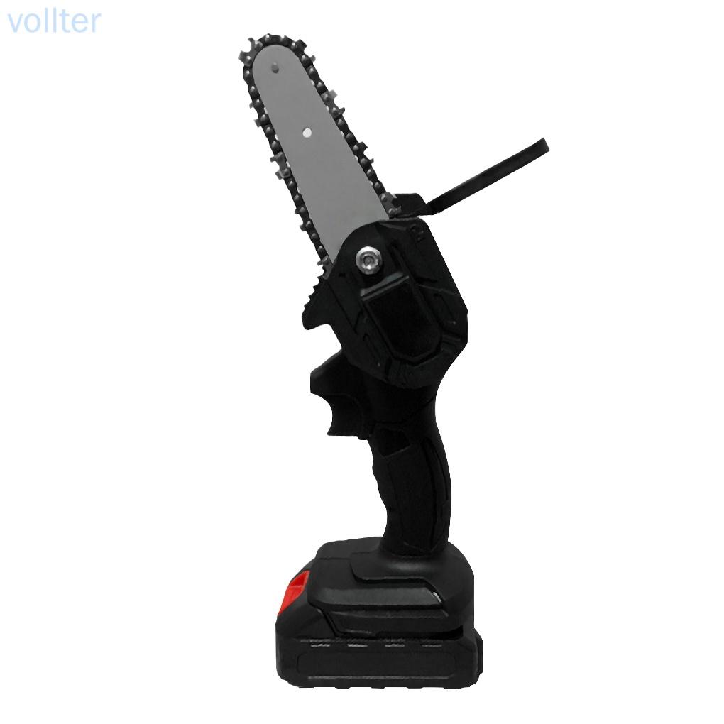 Chain Saw Electric Rechargable Garden Saw Branch Tree Pruning Hand Woodworking Trimming Tool, US Plug