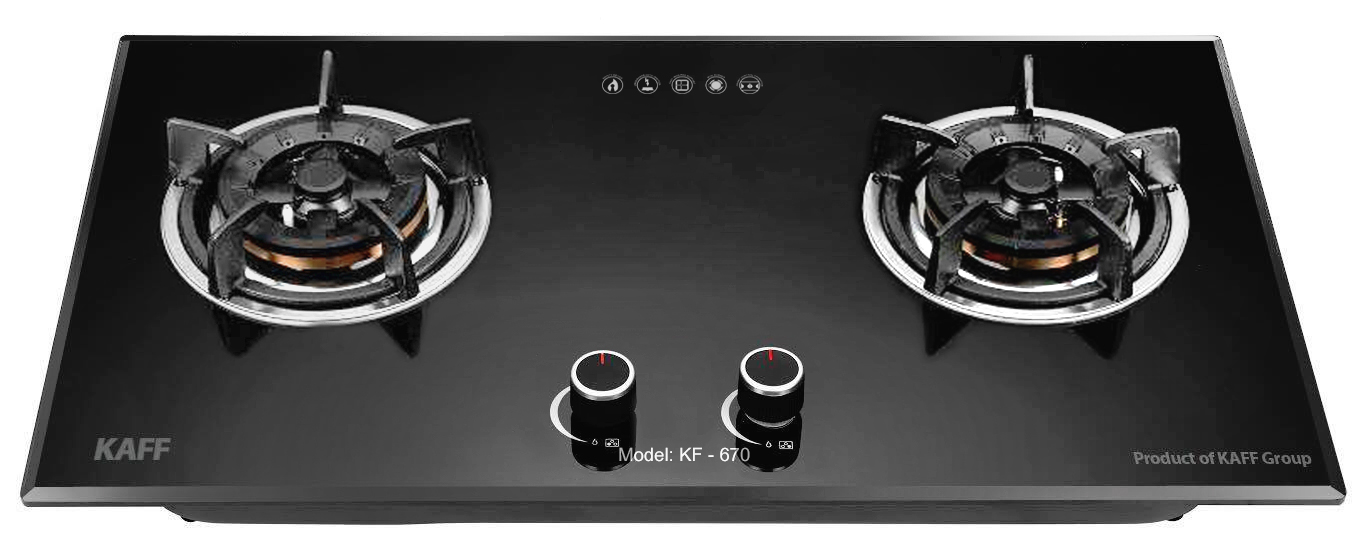 Bếp Gas Âm KAFF KF-670 - Hàng Chính Hãng
