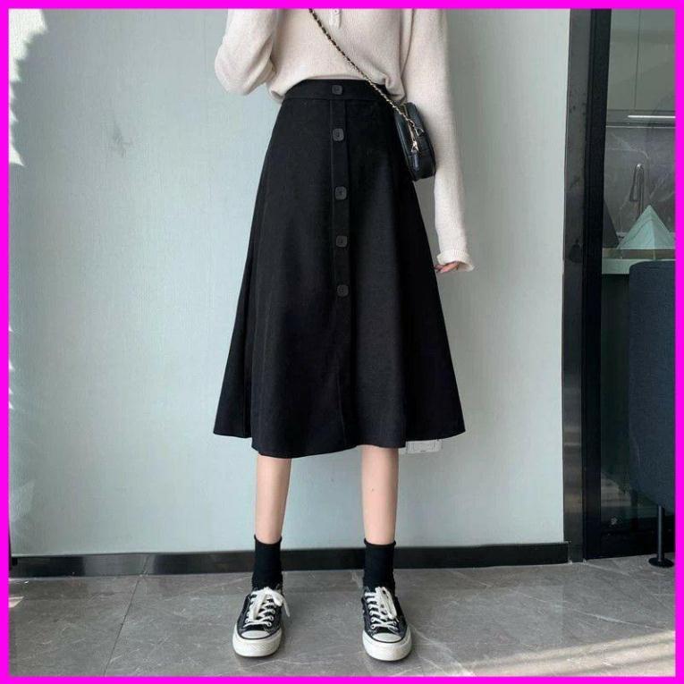 Mặc là đẹp chân váy xòe dáng dài 5 cúc phong cách hàn quốc cá tính  Giá  Tiki khuyến mãi 281250đ  Mua ngay  Tư vấn mua sắm  tiêu
