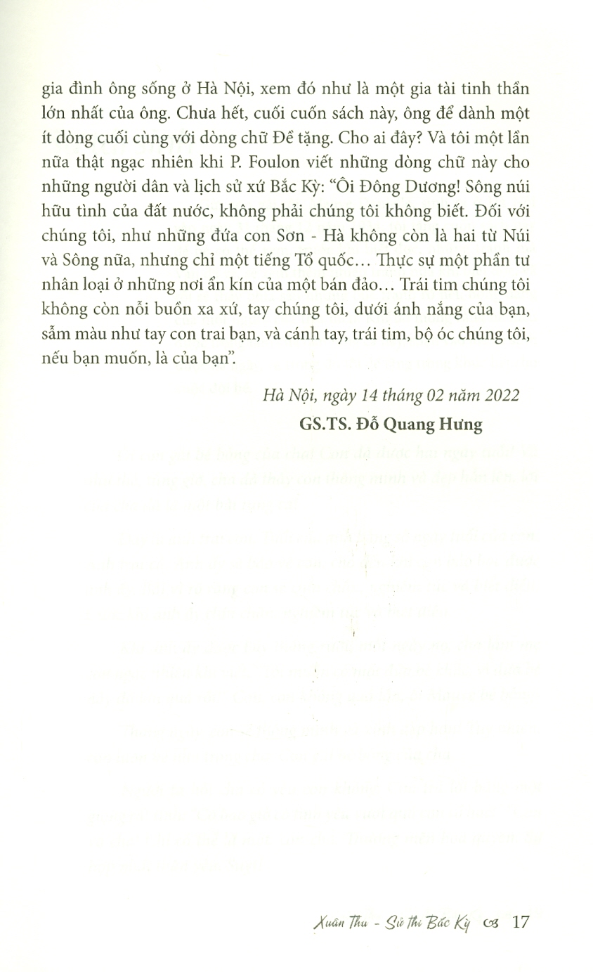 XUÂN THU SỬ THI BẮC KỲ - Pierre Foulon - Phan Tín Dụng dịch – Maihabooks