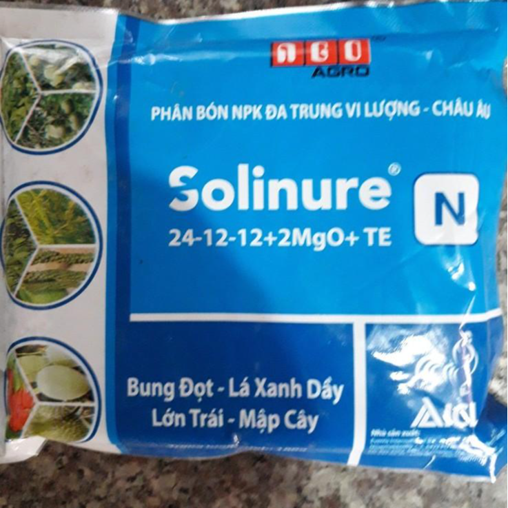 Phân bón lá đa trung vi lượng Đạm Cao 24-12-12+2mgO+TE