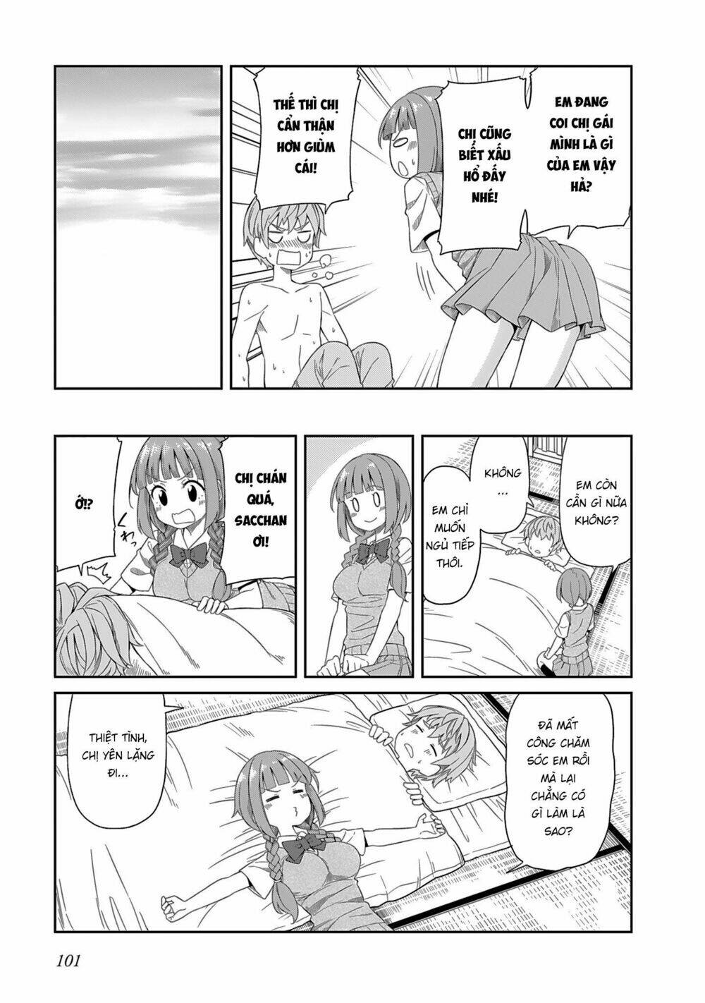 hinomoto sanshimai wa kamatte hoshii chapter 8 9