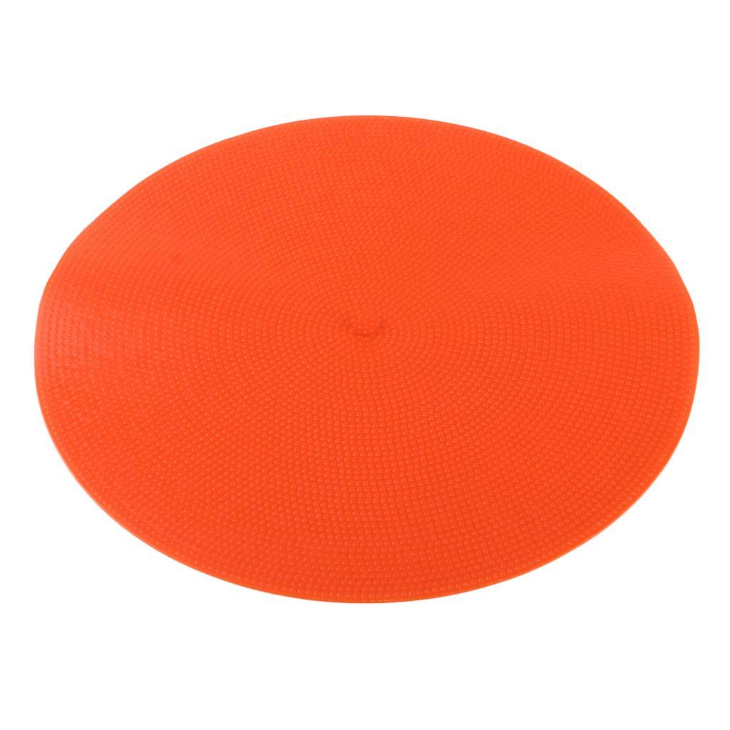 10pcs Sports Spot Markers Soccer Basketball Floor Spots Orange