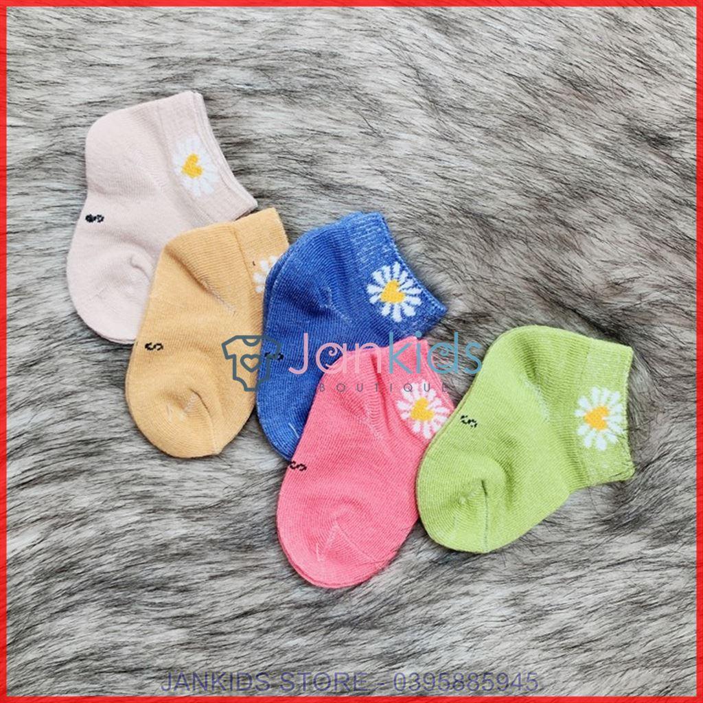 Tất hoa cúc hot trend cho bé gái (size 0-3 tuổi)