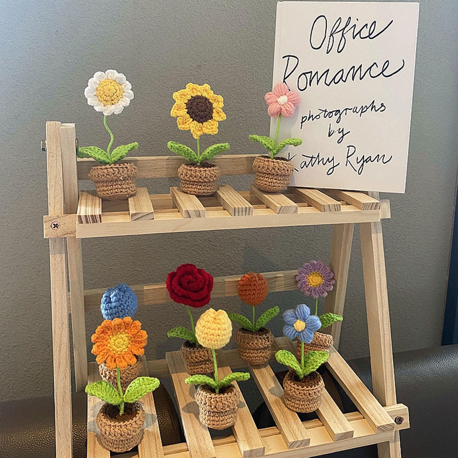 DIY Hand Woven Crochet Kit Includes Yarn, Hook, Accessories Hand Knitting Toy