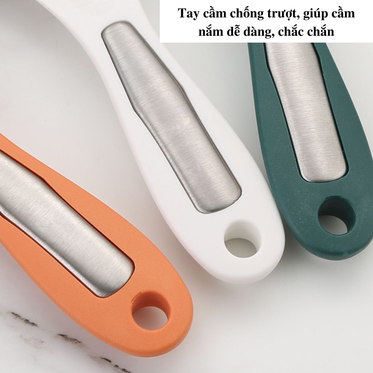 Muôi Thìa Xới Cơm SMARTCHOICE - Muôi Nhựa Cao Cấp, Chịu Nhiệt Tốt, Chống Dính, Dễ Vệ Sinh, An Toàn Cho Sức Khỏe