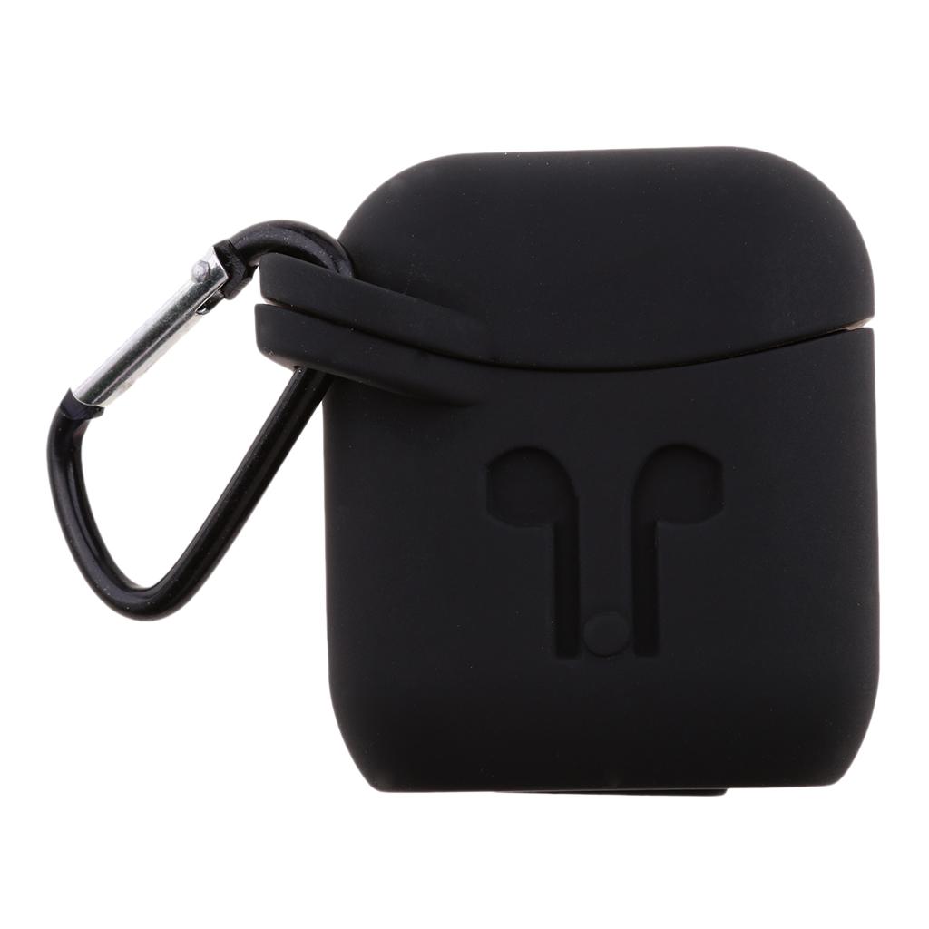 Silicone Protective Cover Case & Metal Keychain for   Black