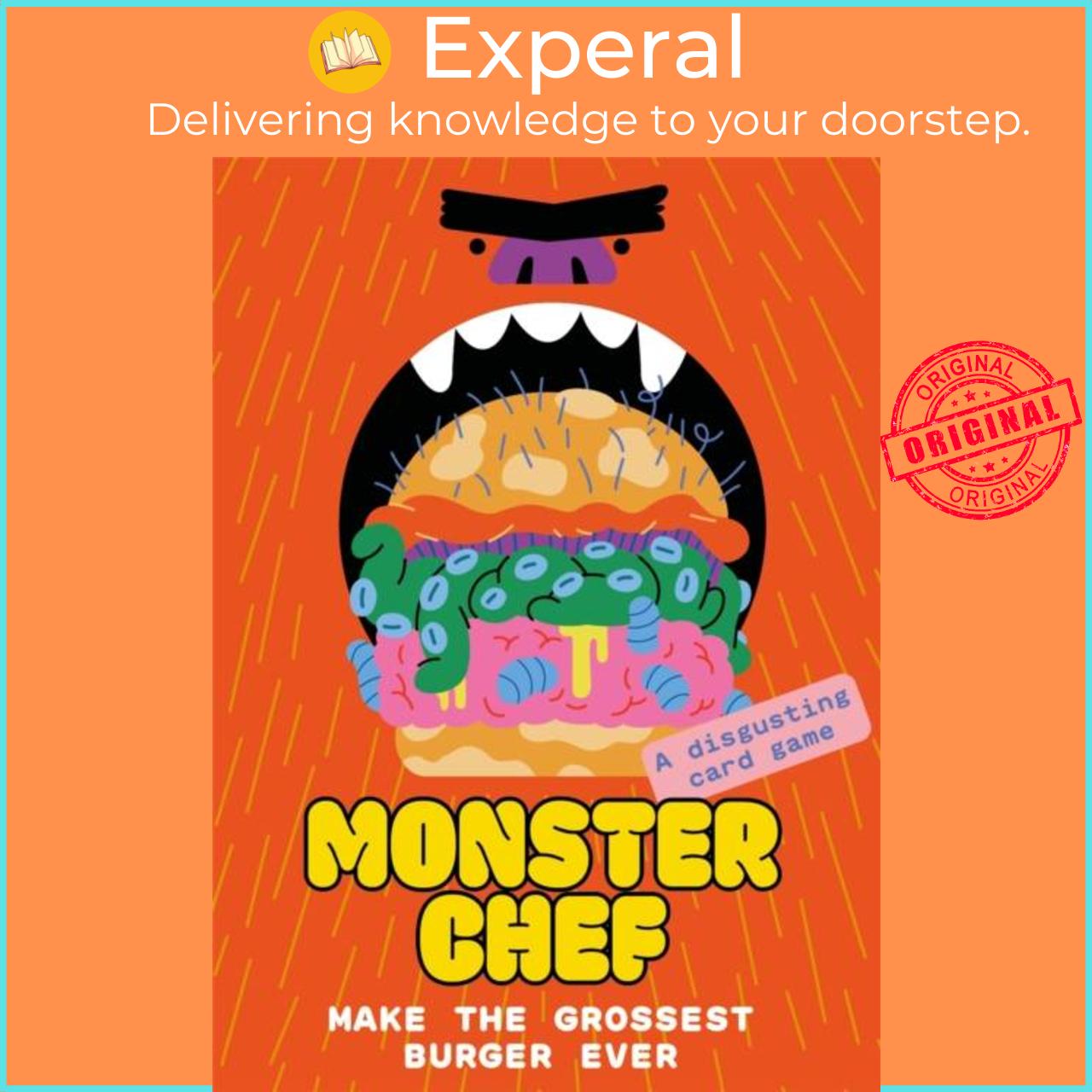 Sách - Monster Chef: Make The Grossest, Burger Ever - Make The Grossest Burger E by Juan Molinet (UK edition, paperback)