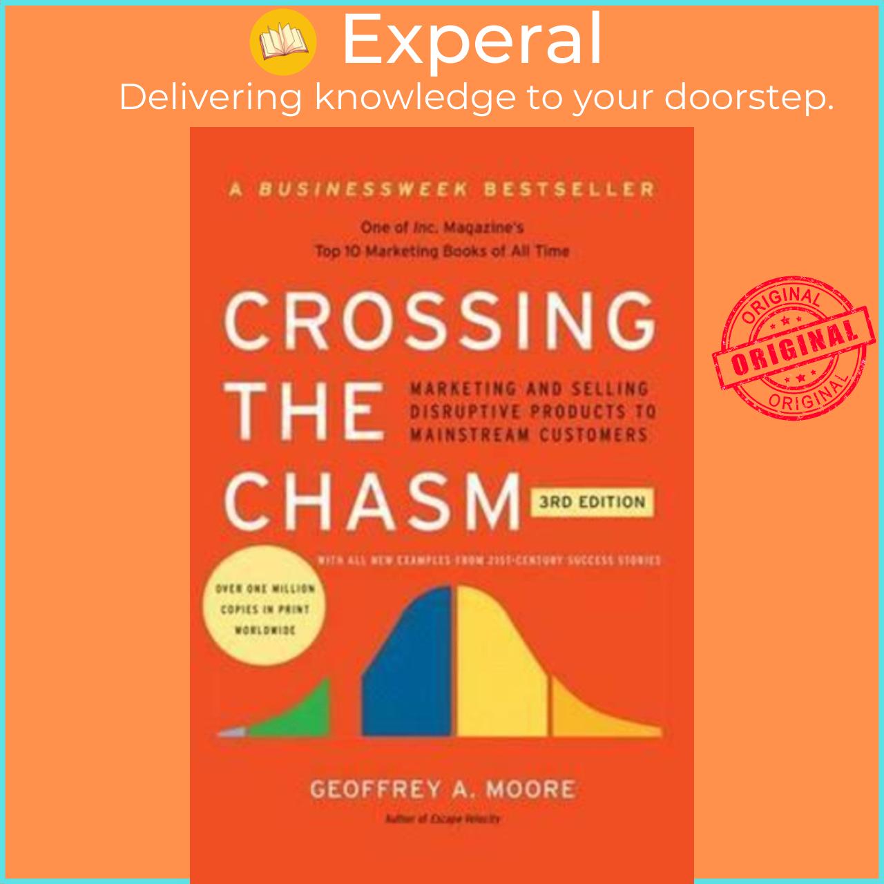Sách - Crossing the Chasm, 3rd Edition: Marketing and Selling Disruptive Products to Mainstream Customers (Collins Business Essentials) by Geoffrey A. Moore - (US Edition, paperback)
