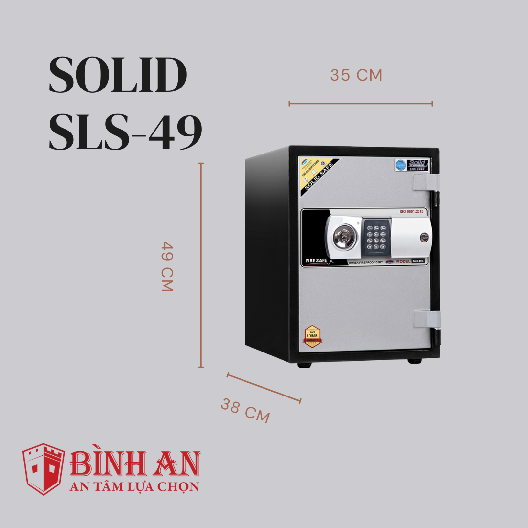 Két Sắt Chống Cháy Solid SLS-49