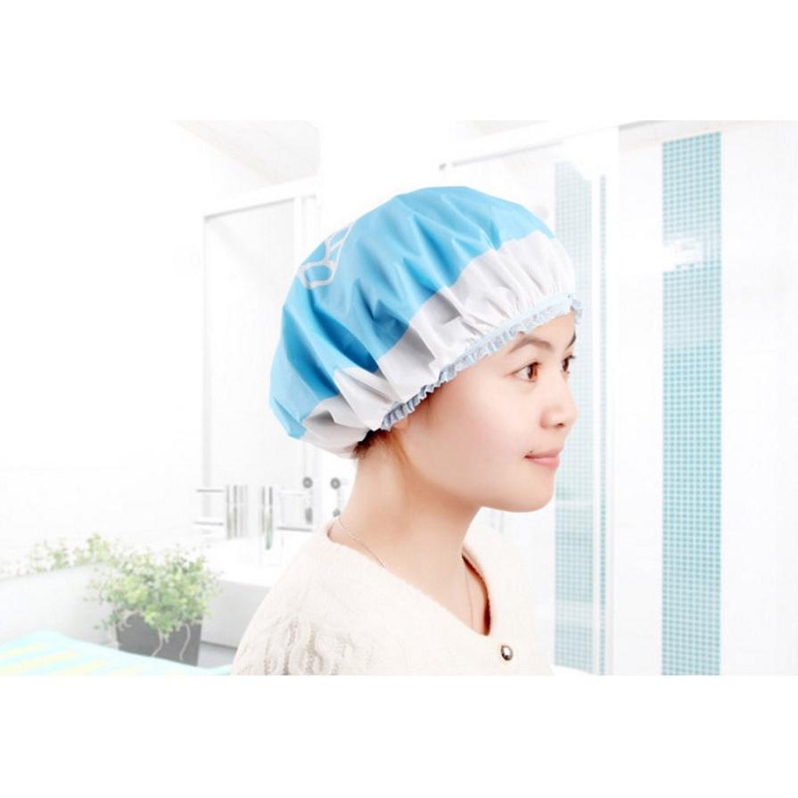 NÓN TẮM TRÙM ĐẦU HÌNH THÚ ĐÁNG YÊU DAI BỀN, CÓ ĐỘ CO GIẢN ĐA NĂNG KHÔNG THẤM NƯỚC DỄ SỬ DỤNG
