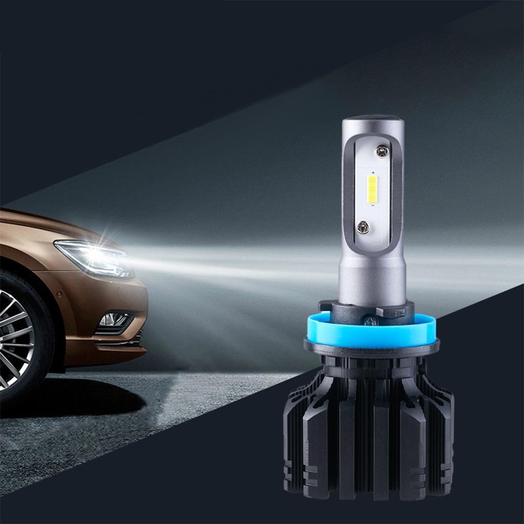 Car Headlight Bulbs LED Chips Conversion Kit Car LED Fog Headlight Bulbs Driving Lamp Beam Angle, Replacement Car Auto Headlight